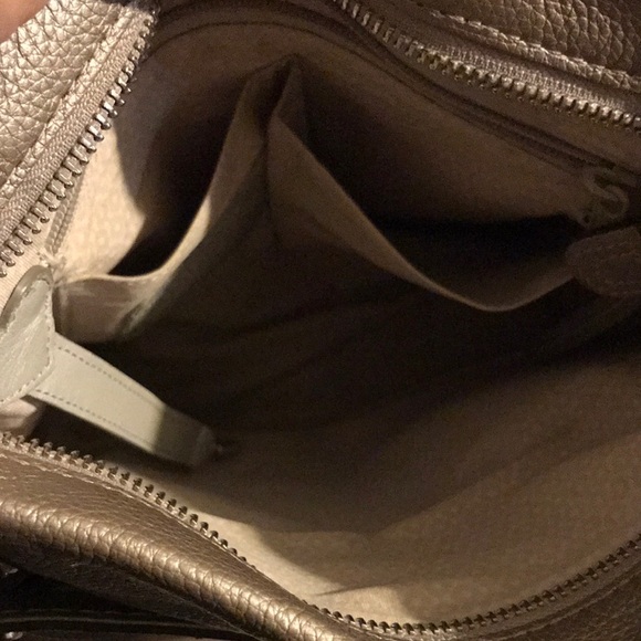 Brighton Gray Studded Crossbody Bag - Picture 6 of 7